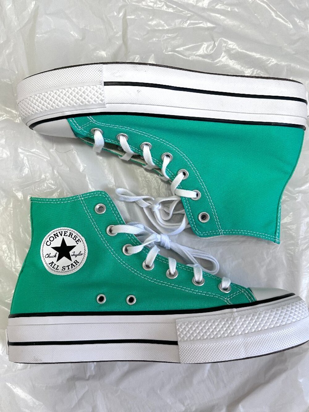 NEW Converse Women Shoes 8.5 Casual Turquoise Sneakers All Star